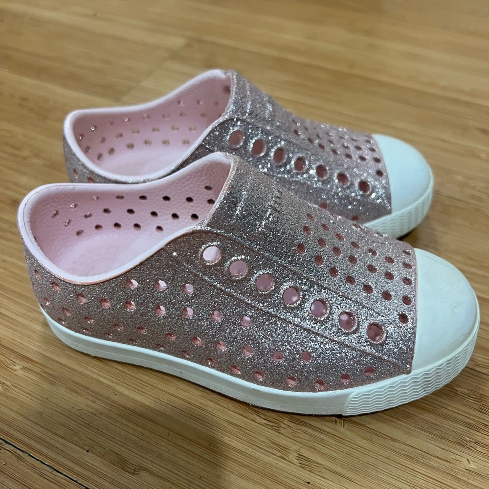 Native Shoes Pink Slip-On